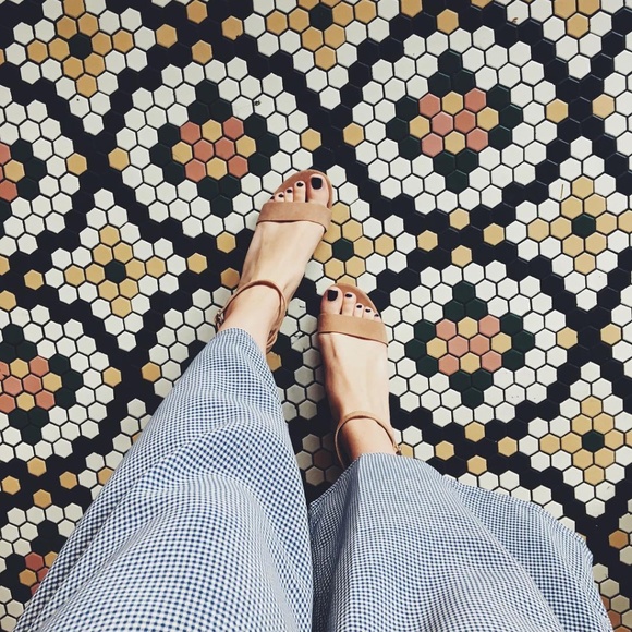 A New Day Ema High Block Heel Pumps Taupe - Picture 5 of 7